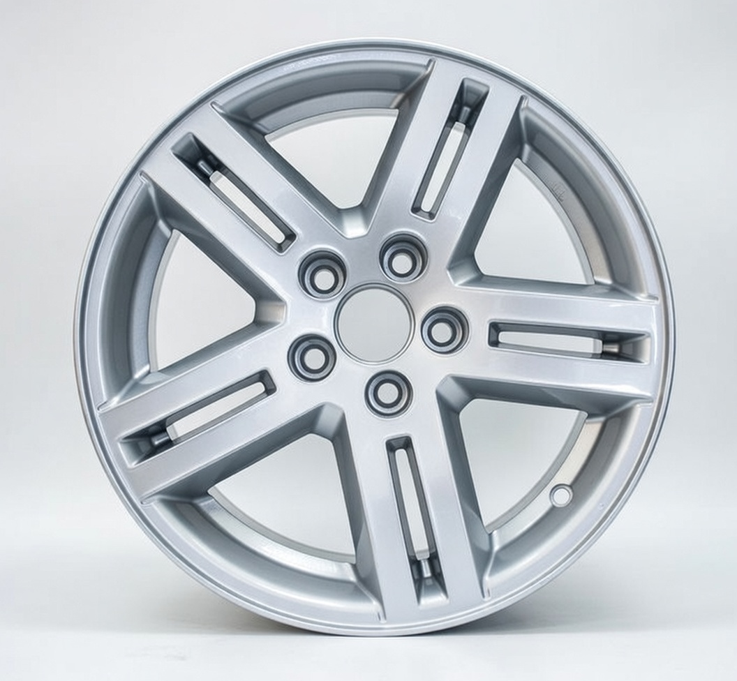 Powder coated wheel